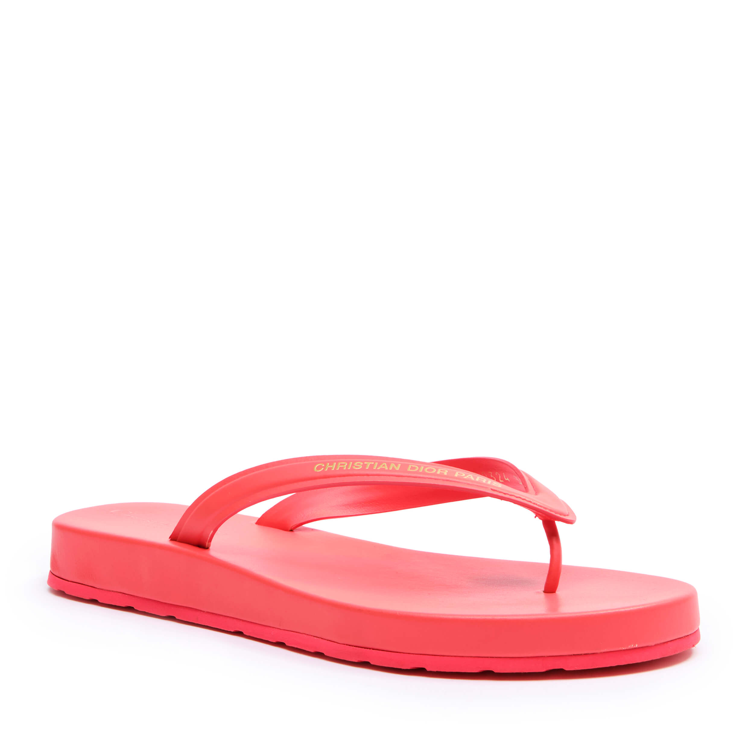 Christian Dior Christian Dior - Coral Diorsea Thong Flip